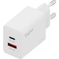USB GaN Ladegerät 30W, 1x USB-C, 1x USB-A weiß