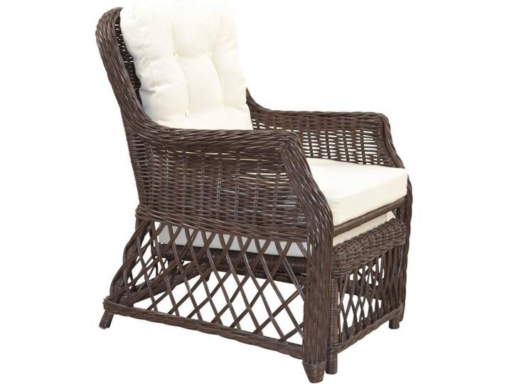 Home affaire Rattanstuhl, Handarbeit, Maße (B/T/H): (67/75/91)