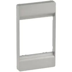 Legrand 754245 Valena Life Adapter 2x Schutzkontaktsteckdose Arbe: Aluminium