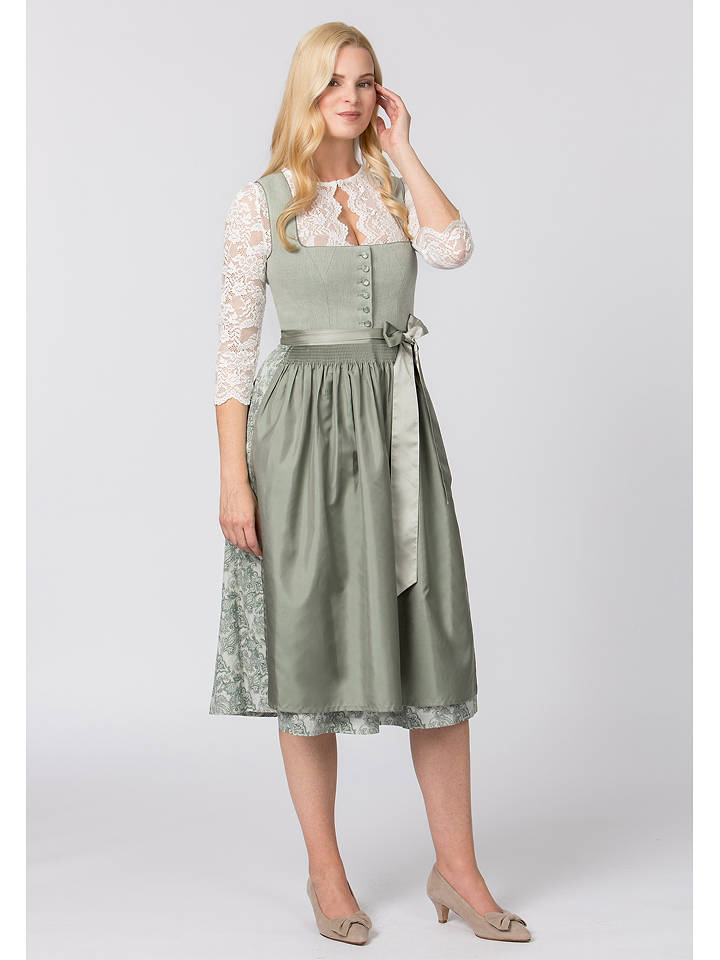 Stockerpoint Dirndl "Amira" in Salbei - 40