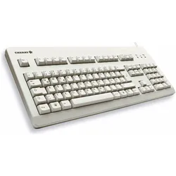 Cherry G80-3000 (DE, Kabelgebunden), Tastatur, Grau