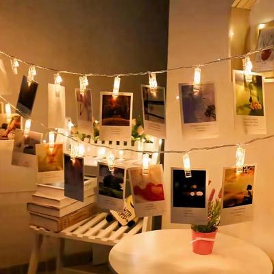 Inspired Finds Photo Clip String Lights With 10 20 30 40 LED Fairy Lights For Pictures, Cards, And Party Decor 9.84ft + 20 Leds