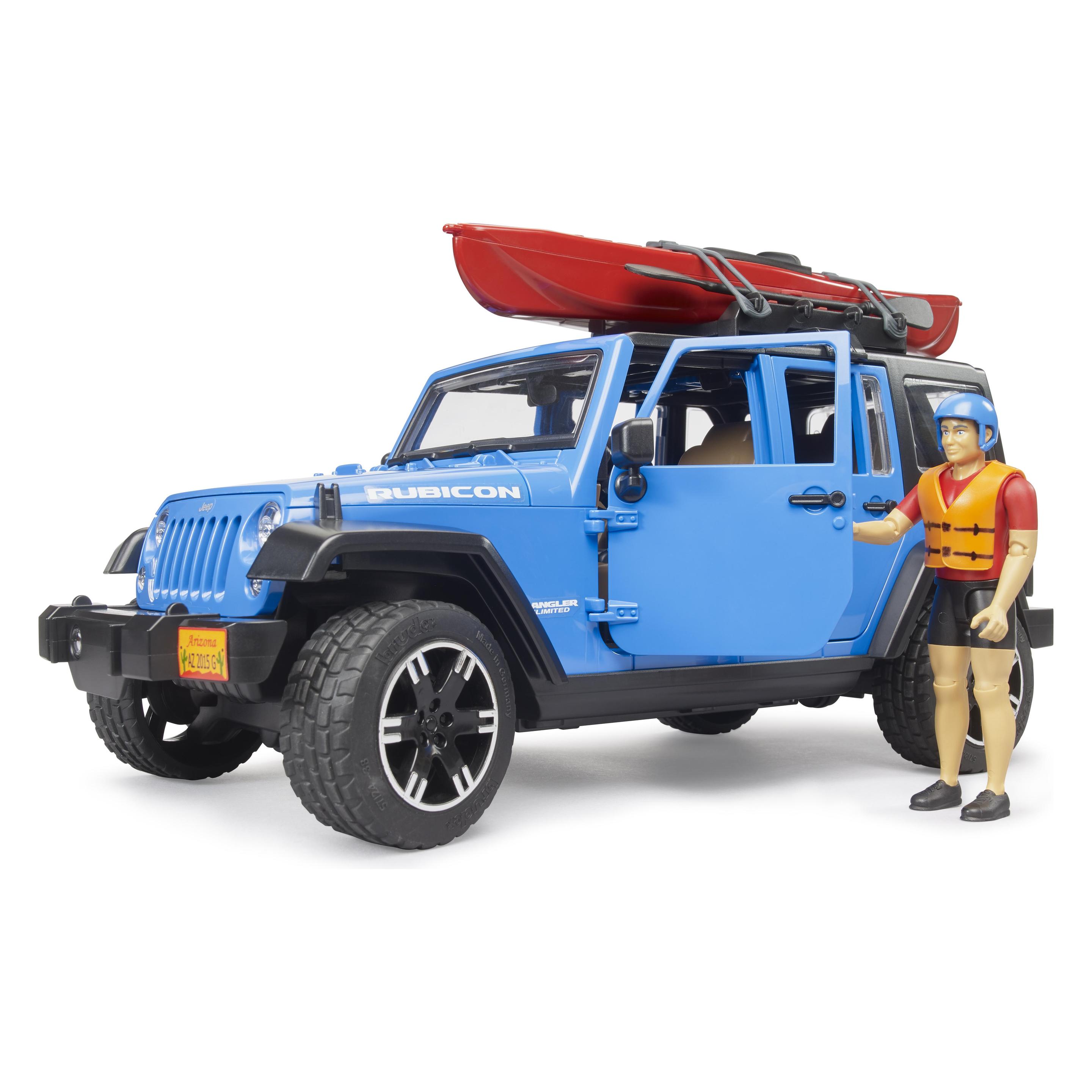 Bruder Jeep Wrangler Rubicon, Kajak, Figur (33116772)