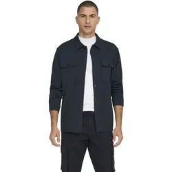Only & Sons Herren Freizeit Hemd ONSNEWKODYL OVERSHIRT Regular Fit - Black 22021279 - XXL