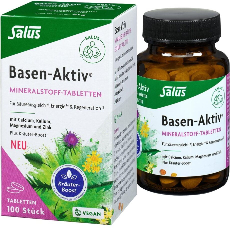 Salus Basen-Aktiv Mineralstoff-Kräuter-Tabletten