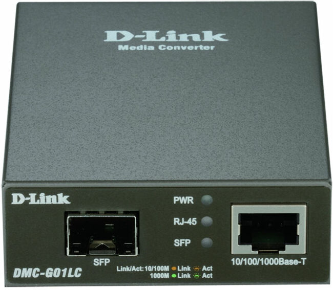 DLink Deutschland Convertisseur Ethernet SFP 10/100/1000Mbit/s TP DMC-G01LC/E ; d_link (DMC-G01LC/E)