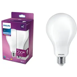 Extrem helle PHILIPS E27 LED Glühbirne A95 in Mattweiß 23W wie 200W Kaltweißes Licht