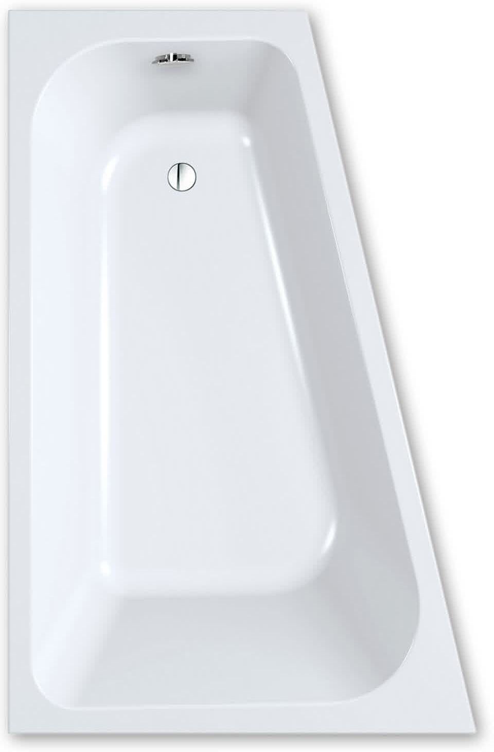 Steinkamp Life corner bath 170 x 110 cm asymmetrical right STB33069