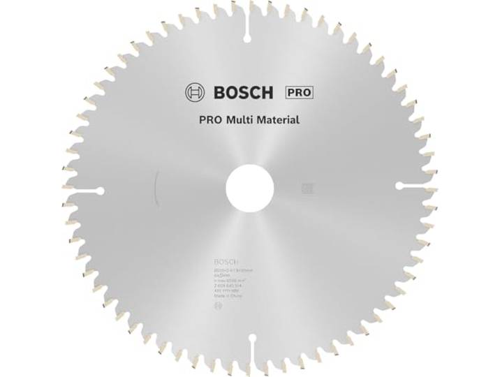 Bosch 1x Lame de scie circulaire filaire PRO Multi Material pour Aluminium\, Plastiques\, Ø 235 mm Professional Accessoire Scies circulaires portatives filaires
