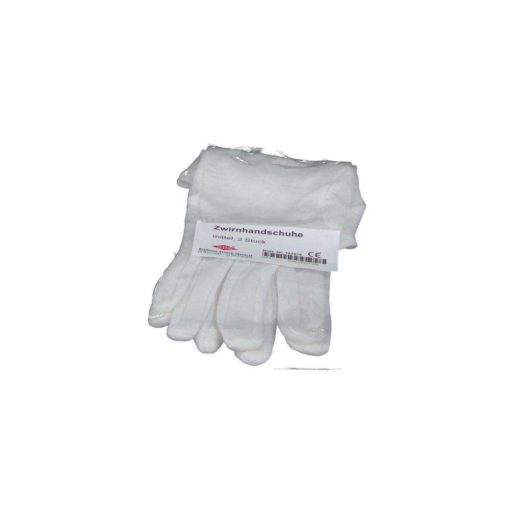 Zwirnhandschuhe mittel 2 St Handschuhe
