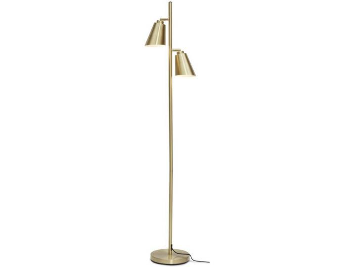 It's about Romi Stehleuchte Bremen, Goldfarben, Metall, 162 cm, mit Schalter, Lampen & Leuchten, Innenbeleuchtung, Stehlampen, Stehlampen