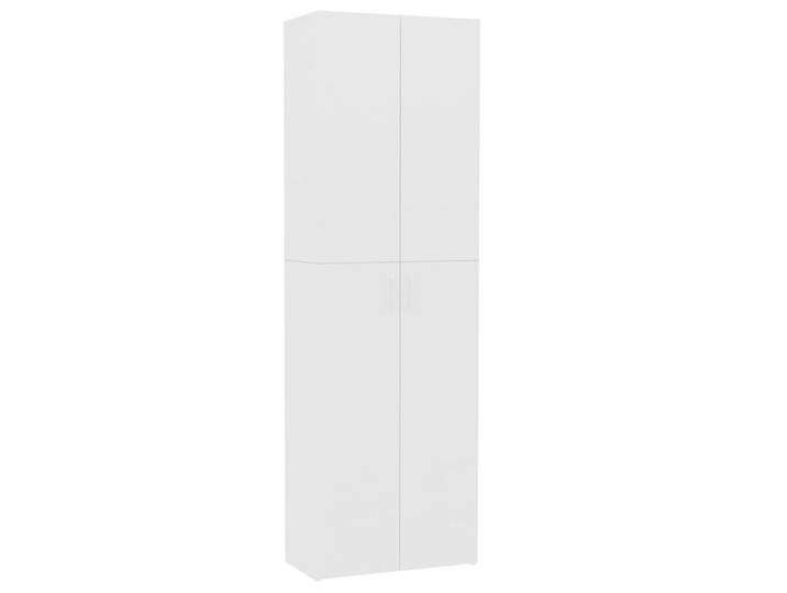 vidaXL TV-Wand, TV-Schrank Weiß 60x32x190 cm Holzwerkstoff