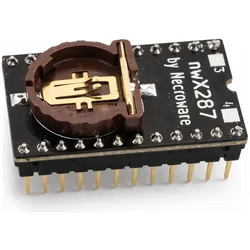 PowerGuard nwX287 RTC Modul BQ3287 – Ersatz für Dallas DS1287 DS12887, Entwicklungsboard Zubehör, Schwarz