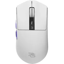 Proove Wireless Gaming Mouse Jester, 800DPI - 26000DPI, OLED Display, White (Kabellos), Maus, Weiss