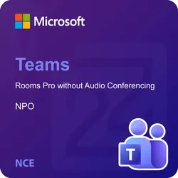 Microsoft Teams Rooms Pro without Audio Conferencing - NPO (NCE)