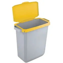 Durable Abfallbehälter »Durabin« 60 L gelb, 59x60x28.2 cm