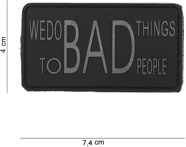 101 INC PVC Patch - We do bad things