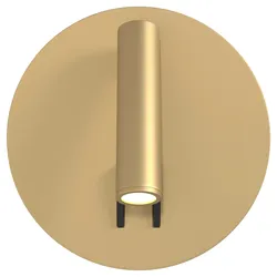 Wandleuchte IOS Goldfarben max. 9 Watt Wandlampe