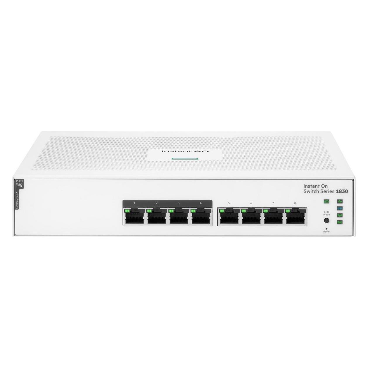 HPE Aruba Instant On 1830 8G 4P (8 Ports) (JL811A)