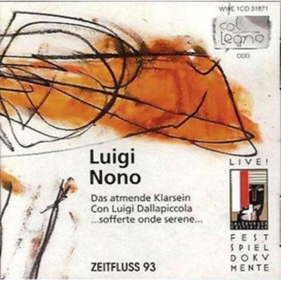 Das Atmende Klarsein/Con Luigi Dallapiccola/+ - Furrer,Hinterhaeuser,Böhm, CD