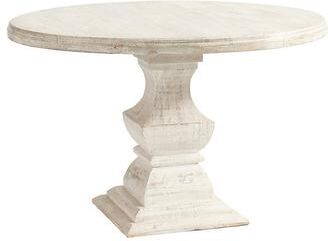 "Andrews Pedestal Dining Table - 48"" - Whitewash - Ballard Designs"