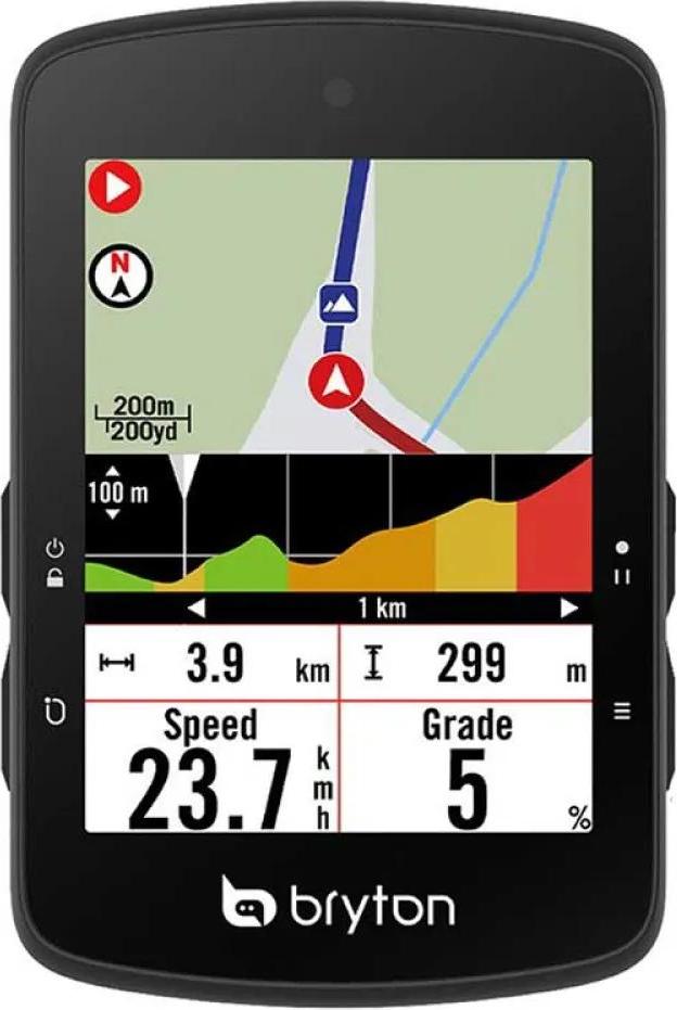 Bryton Rider S510t Fahrradcomputer Durchsichtig Durchsichtig One Size