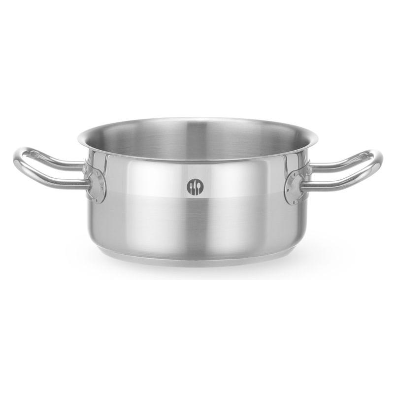 Hendi Kochtopf, niedrig - ohne Deckel,, Profi Line, 1,5L, ⌀160x(H)81mm (Kochtopf, Aluminium, Edelstahl, 16 x 7.50 cm) (62214798)