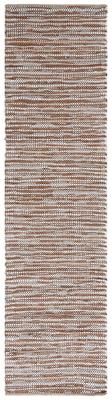 SAFAVIEH Handmade Vintage Leather Inaya Modern & Contemporary Leather Rug