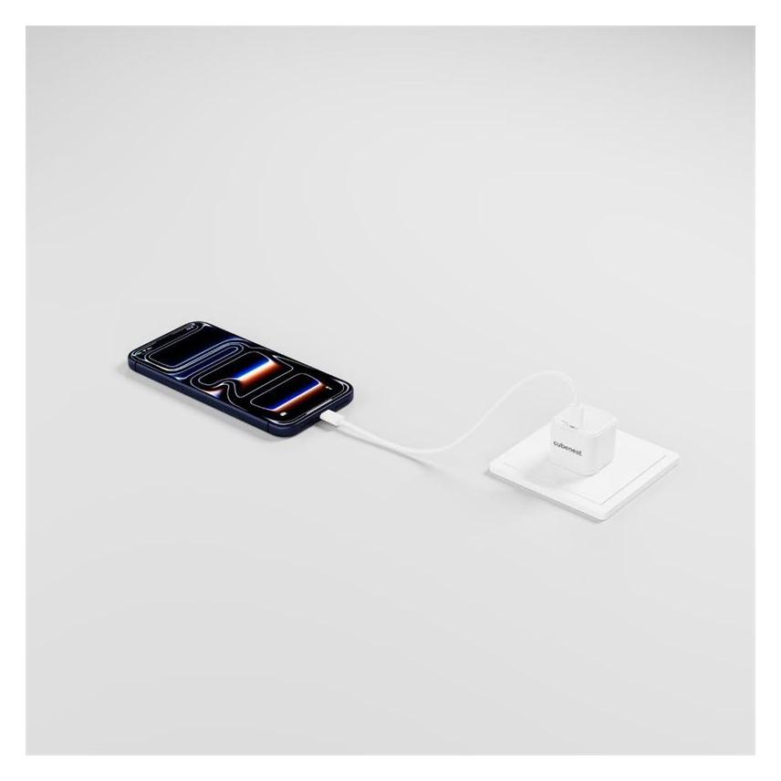 Airversa Cubenest PD Nano bílá / Napájecí adaptér / 45W / USB-C / PD (45 W, 1 Port) (N1D45)