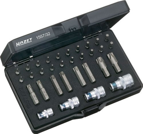Hazet 1557/32 Torx profiel gereedschapsset - Meerkleurig