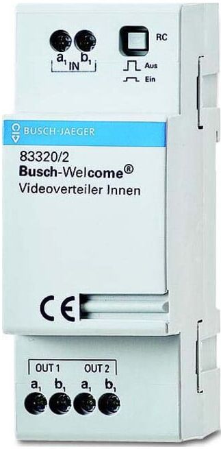 Busch-Jaeger Videoverteiler Innen REG 83320/2 (2CKA008300A0041)