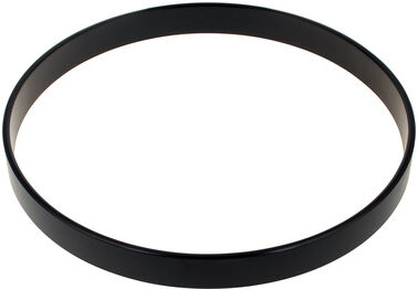 Millenium "22" Bass Drum hoop black" Mattschwarz