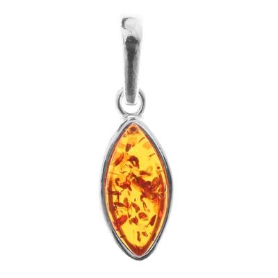 Kettenanhänger OSTSEE-SCHMUCK "Ostsee-Schmuck Anhänger Tadira Anhänger Tadira", weiß, Schmuckanhänger, Damen, 26 x 8mm, Silber 925 (Sterlingsilber), 1,4 g, Kettenanhänger