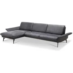 himolla Ecksofa Monheim Mikrofaser Blau Navy 174 x 280 cm