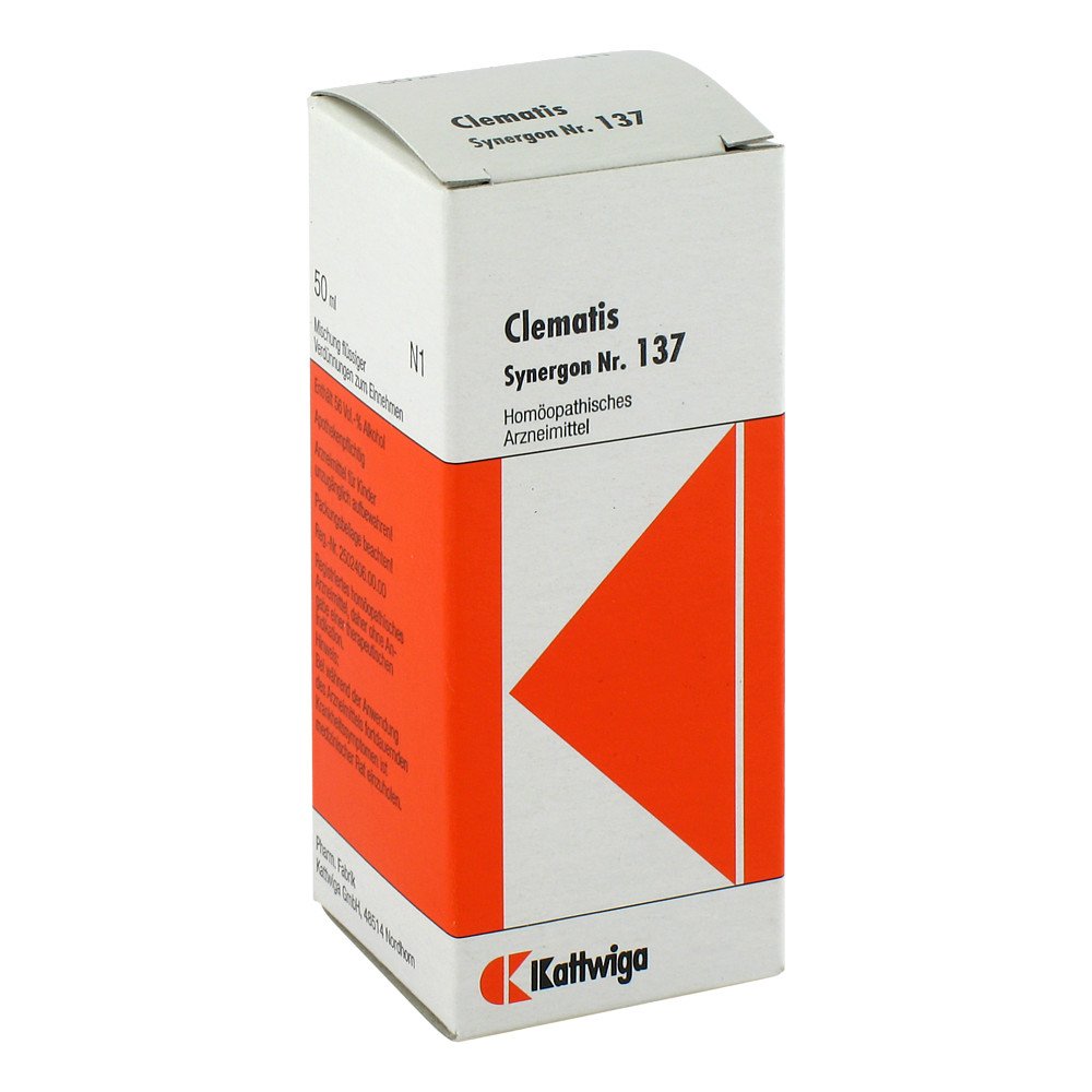 Kattwiga Arzneimittel GmbH Synergon 137 Clematis Tropfen 01856335