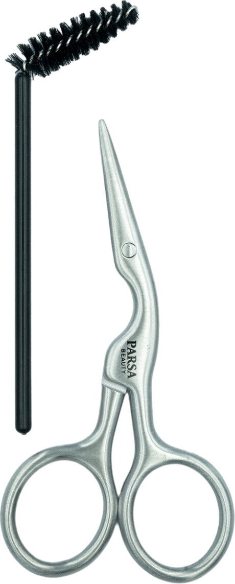 PARSA Beauty Augenbrauenschere mit Spoolie
