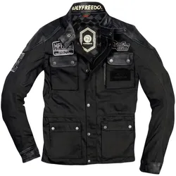 HolyFreedom Quattro Waxed Motorrad Textiljacke
