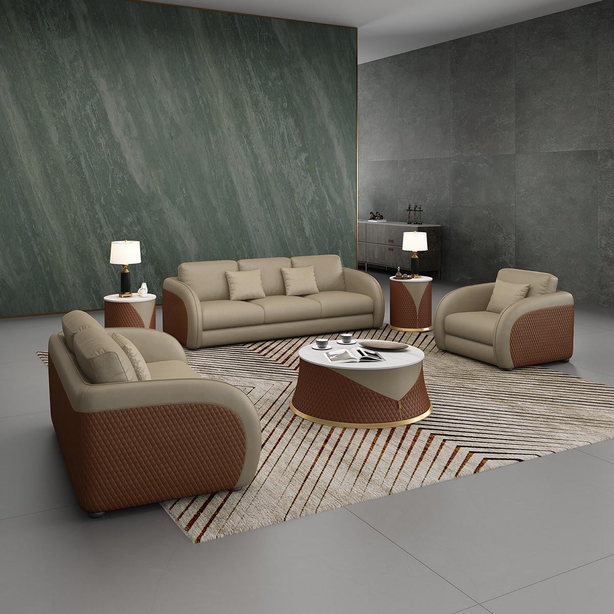 Moderne 3-delige design sofa set voor de woonkamer