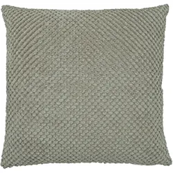 Zierkissen Max kiesel (LB 45x45 cm) - grau - LB 45x45 cm