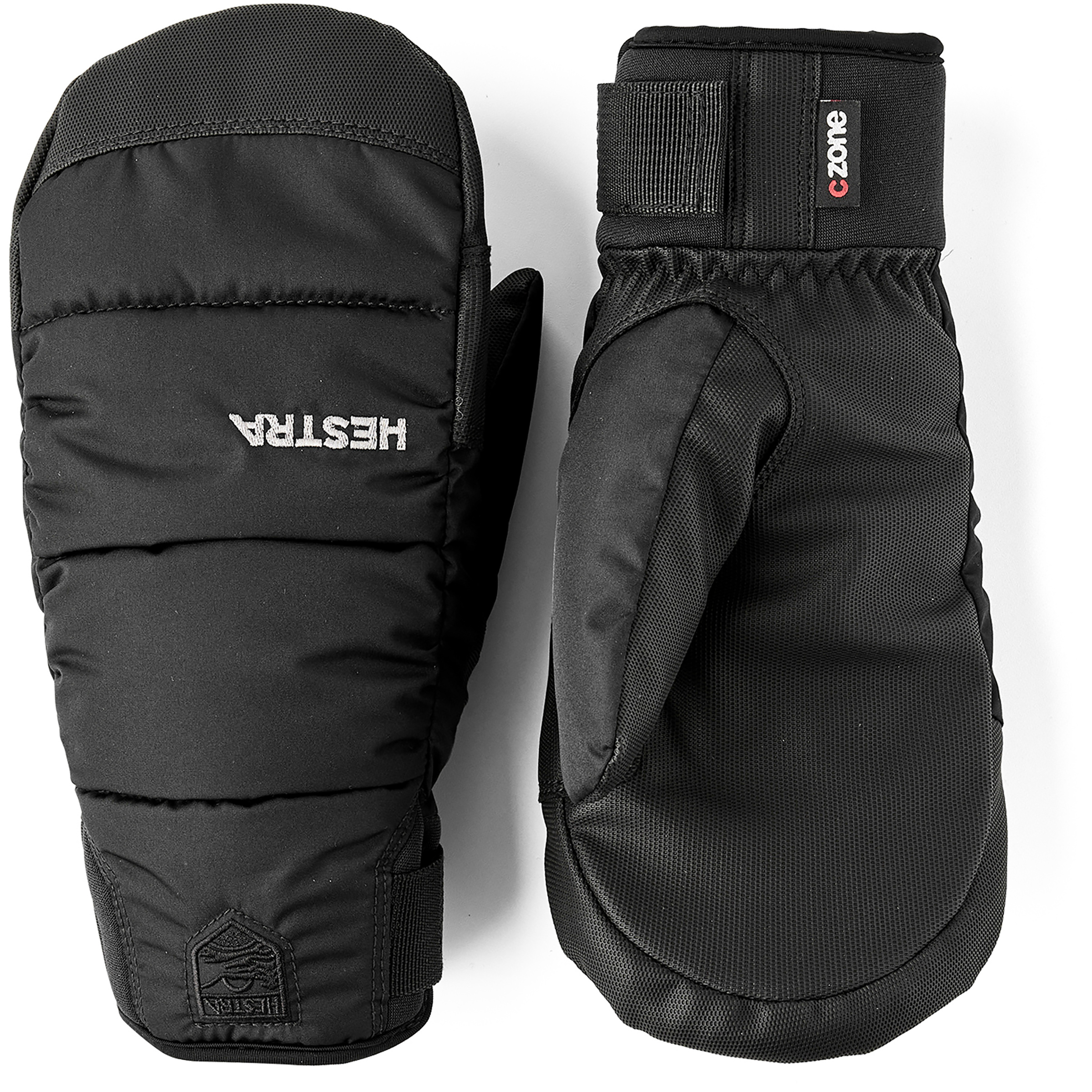 Hestra Czone Frost Fäustlinge schwarz Größe 10 Skifahren Wasserabweisend Primaloft