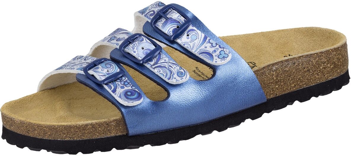 Sandale LICO "Bioline", Damen, Gr. 41, blau, Obermaterial: 100% Synthetik synthetic., Schuhe Sandale