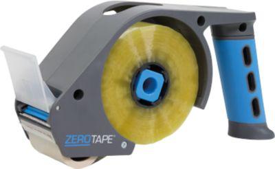ZeroTape® Handabroller, für Rollen B 48 mm x L 150 m, leise abrollend, blau