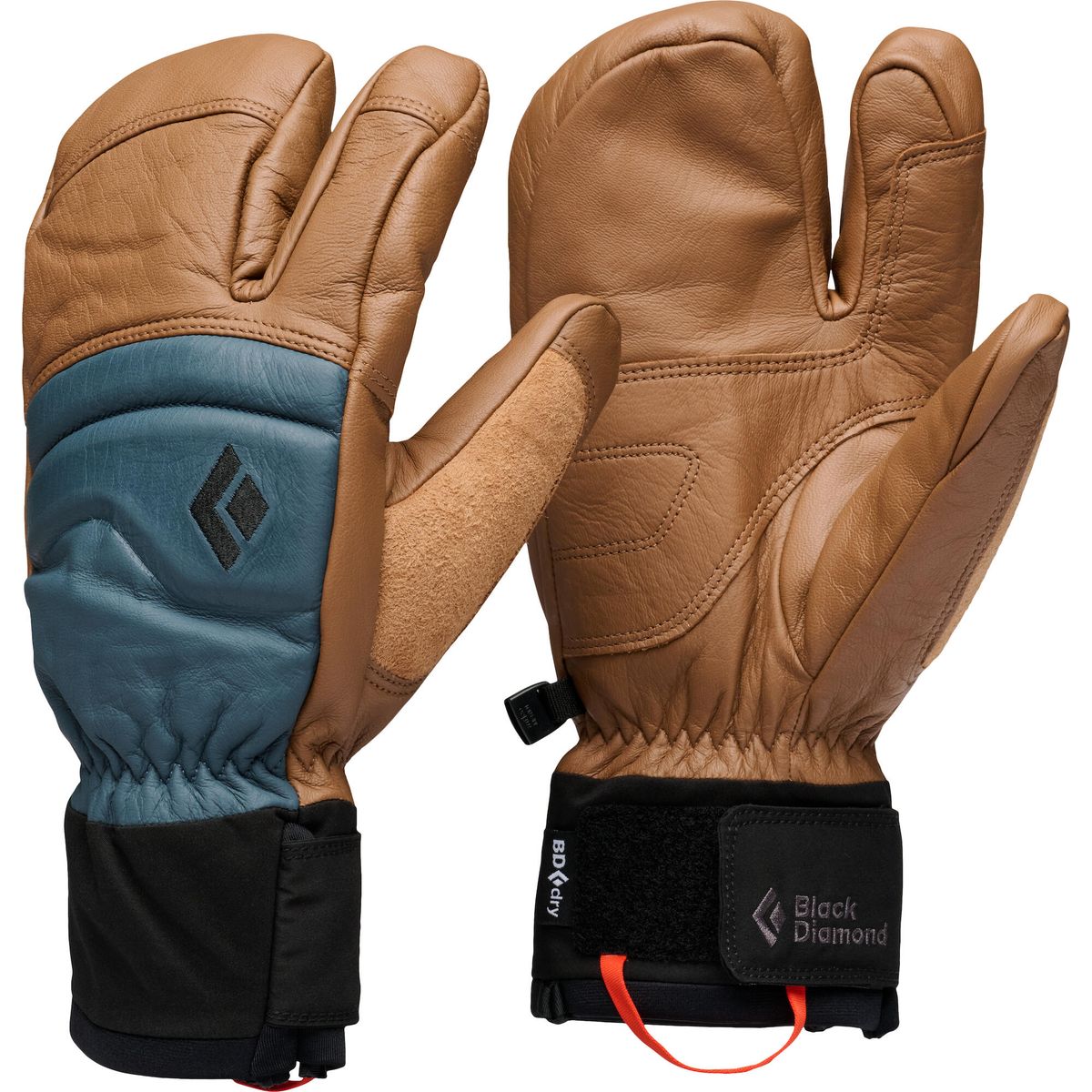 Black Diamond Spark Finger Gloves rye-midnight blue (9805) XLG BD8011719805XLG1