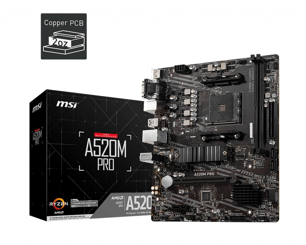 MSI A520M Pro 7D14-005R