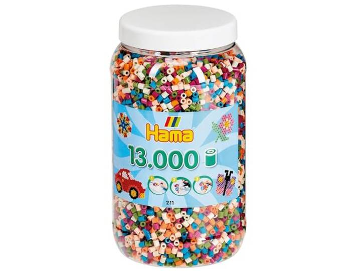 Hama Midi Beads 13.000 stuks Mix 58