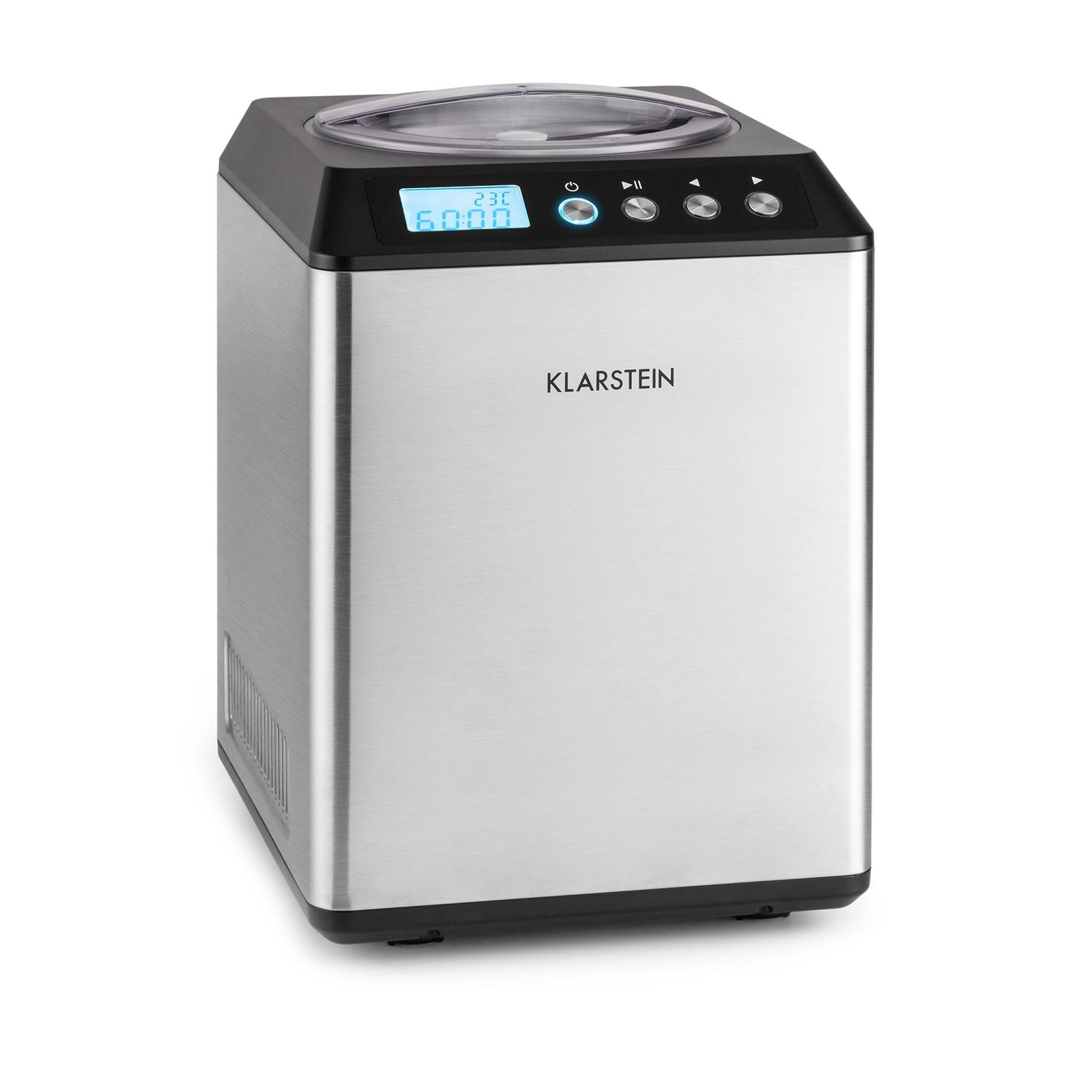 Vanilly Sky Family Eiscremebereiter Frozen Yoghurt 250W 2,5l silber Silber