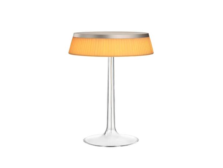 Flos Bon Jour T Tischleuchte Orange Stoffschirm-mattchromiert