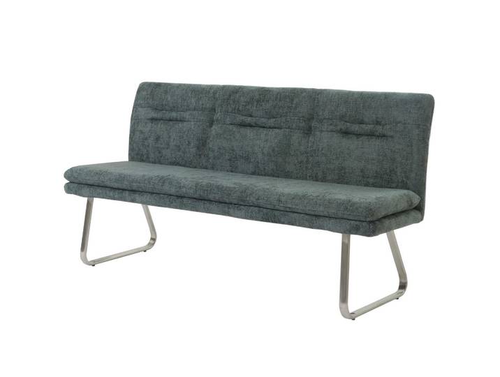 Jamb Sitzbank Dunkelgrün, Textil, 180x93x58 cm, Esszimmer, Bank, Sitzbänke