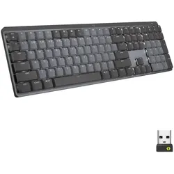 Logitech Mx Mechanical Wrls Illum. Keyb (DE, Kabellos), Tastatur, Grau