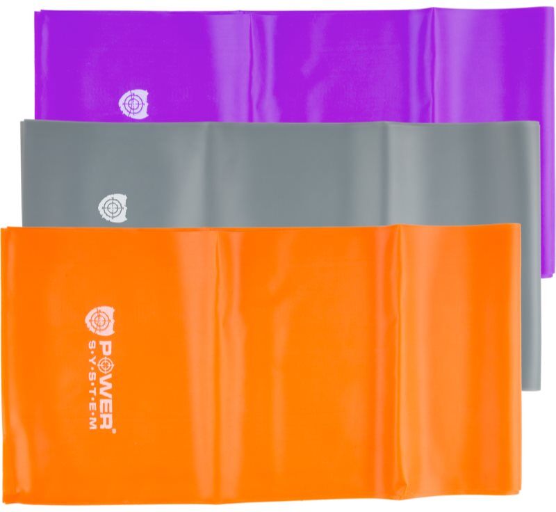 Power System Resistance Band Set resistance band 3 pc